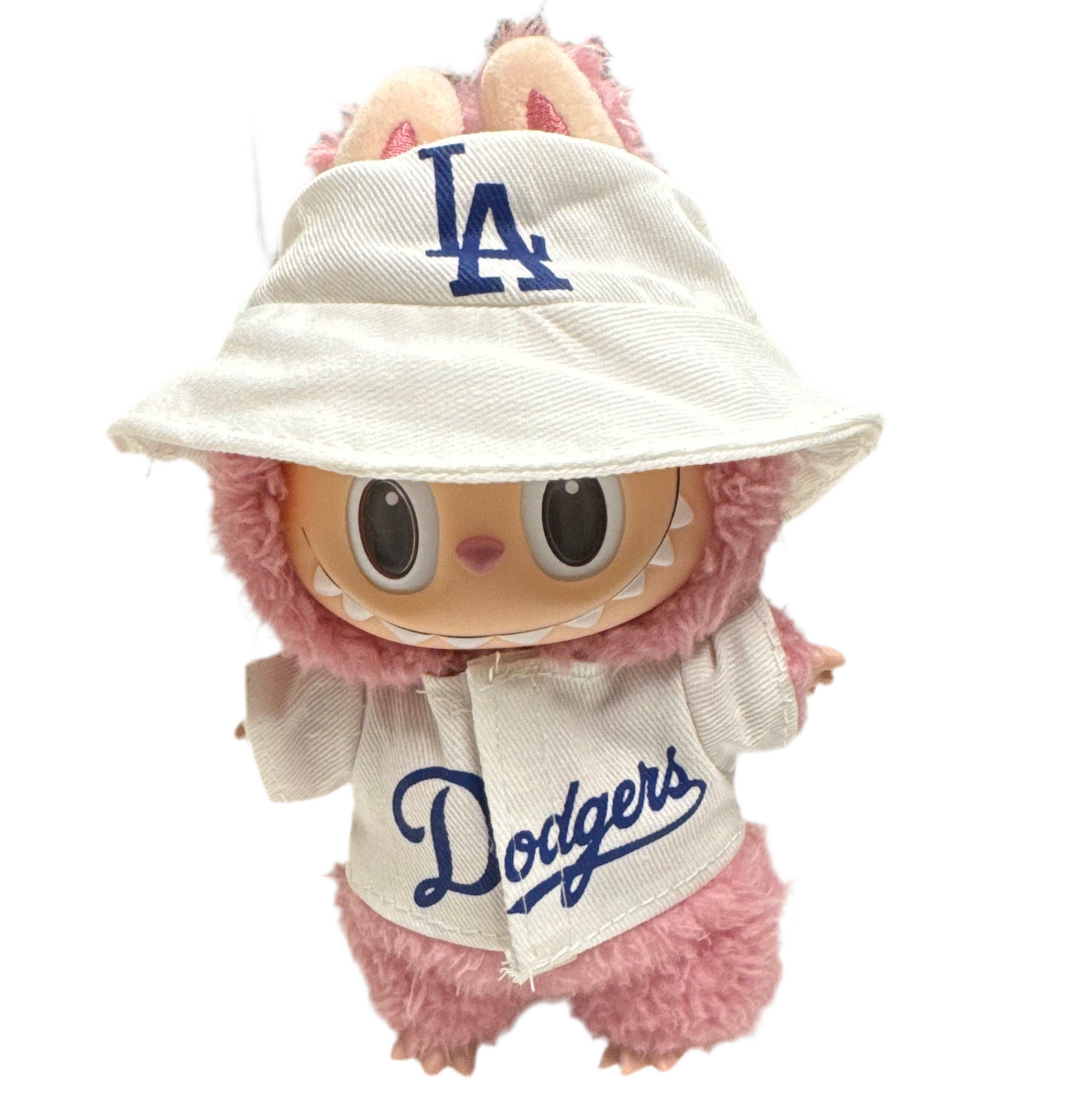 White LA Baseball outfit (2 piece set)