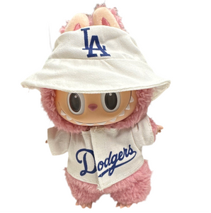 White LA Baseball outfit (2 piece set)